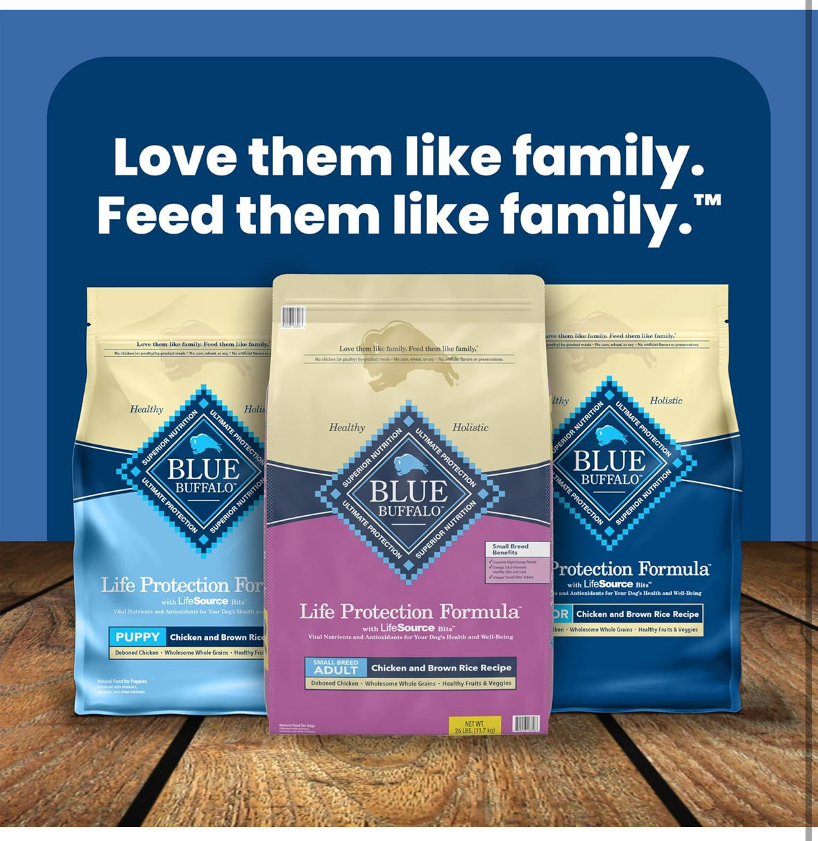 Blue Buffalo Life Protection – Alimento Seco para Perros Adultos de Raza Pequeña, Pollo y Arroz Integral, 2.27 kg