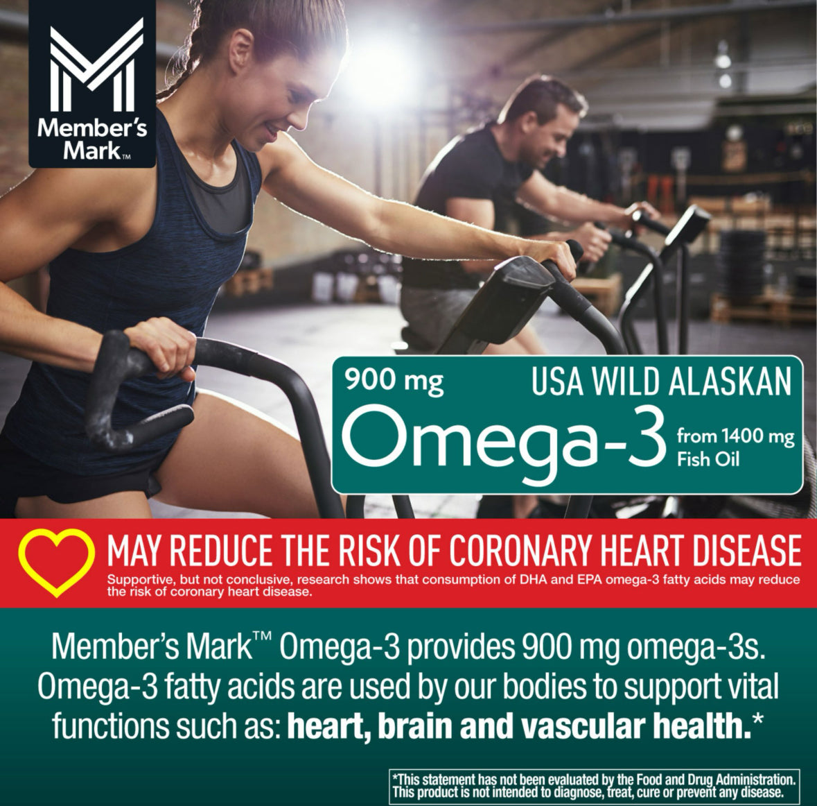 Member’s Mark Omega-3 900 mg – 150 cápsulas blandas