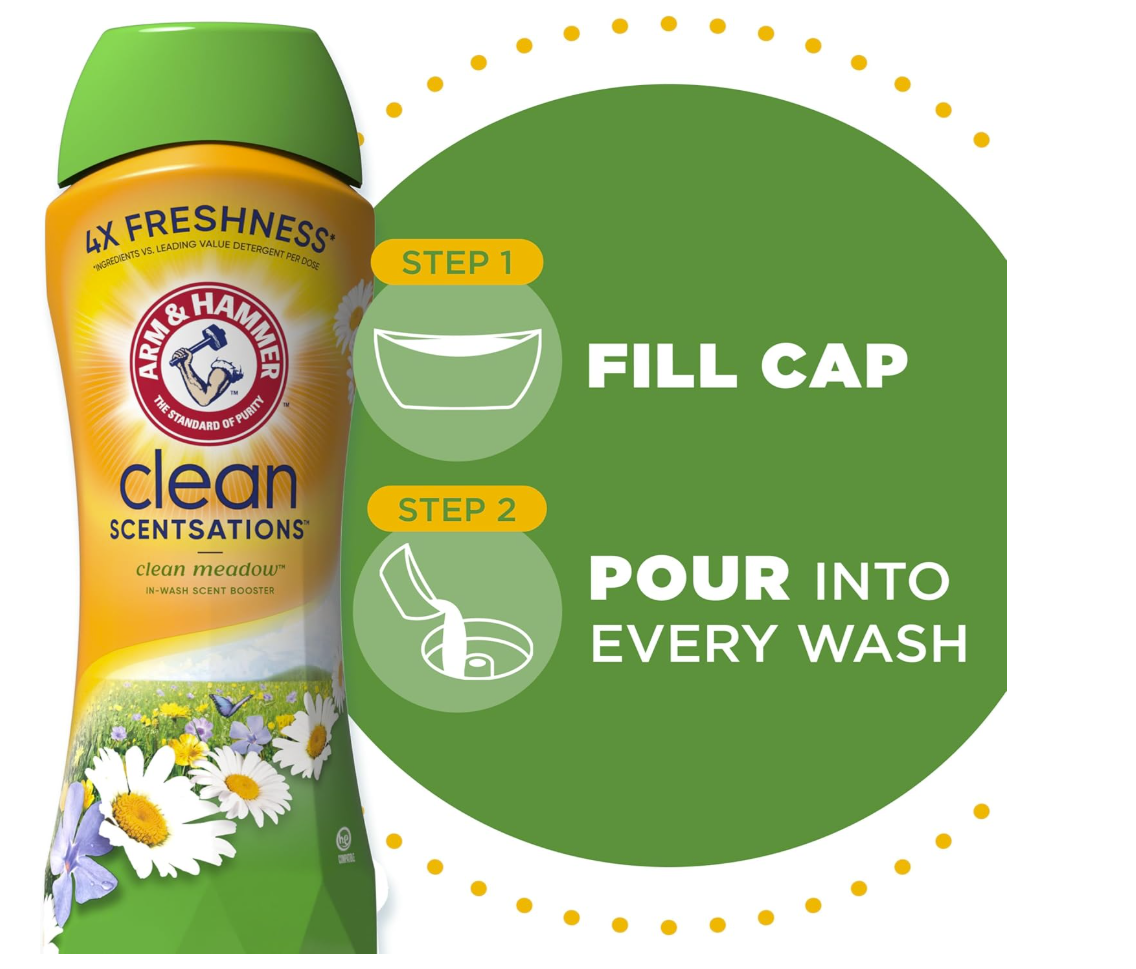 ARM & HAMMER Aroma PradoLimpio Aumentador de Esencia 680g