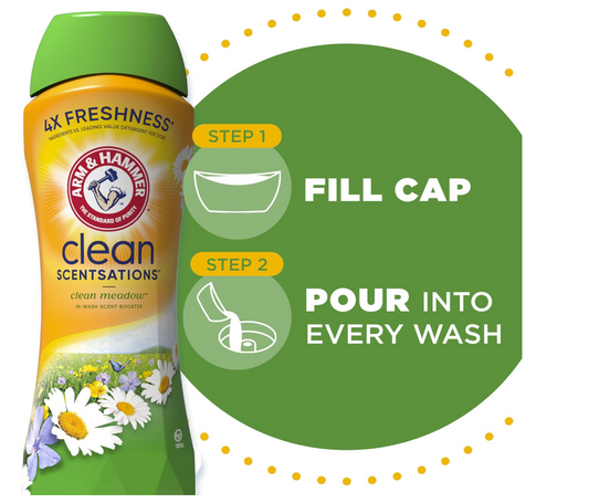 ARM & HAMMER  Aroma PradoLimpio Aumentador de Esencia 680g