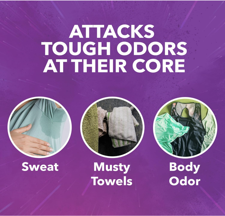 OxiClean Odor Blasters Quitamanchas y Eliminador de Olores en Polvo – Multiusos