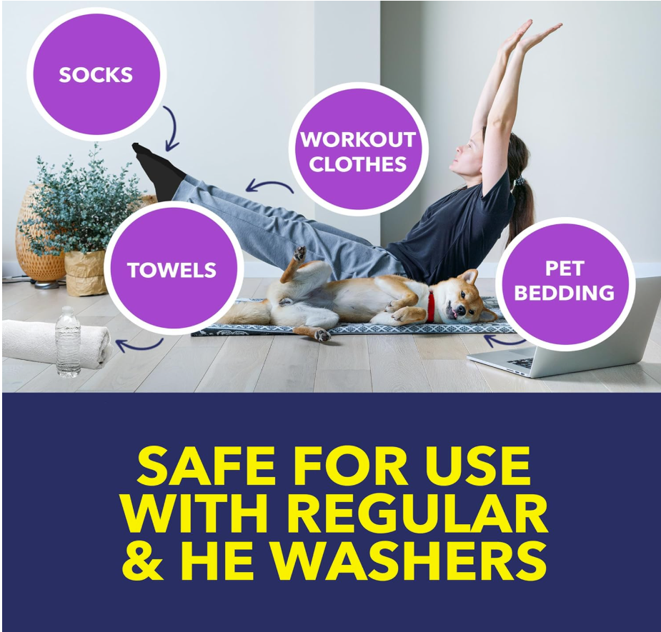 OxiClean Odor Blasters Quitamanchas y Eliminador de Olores en Polvo – Multiusos