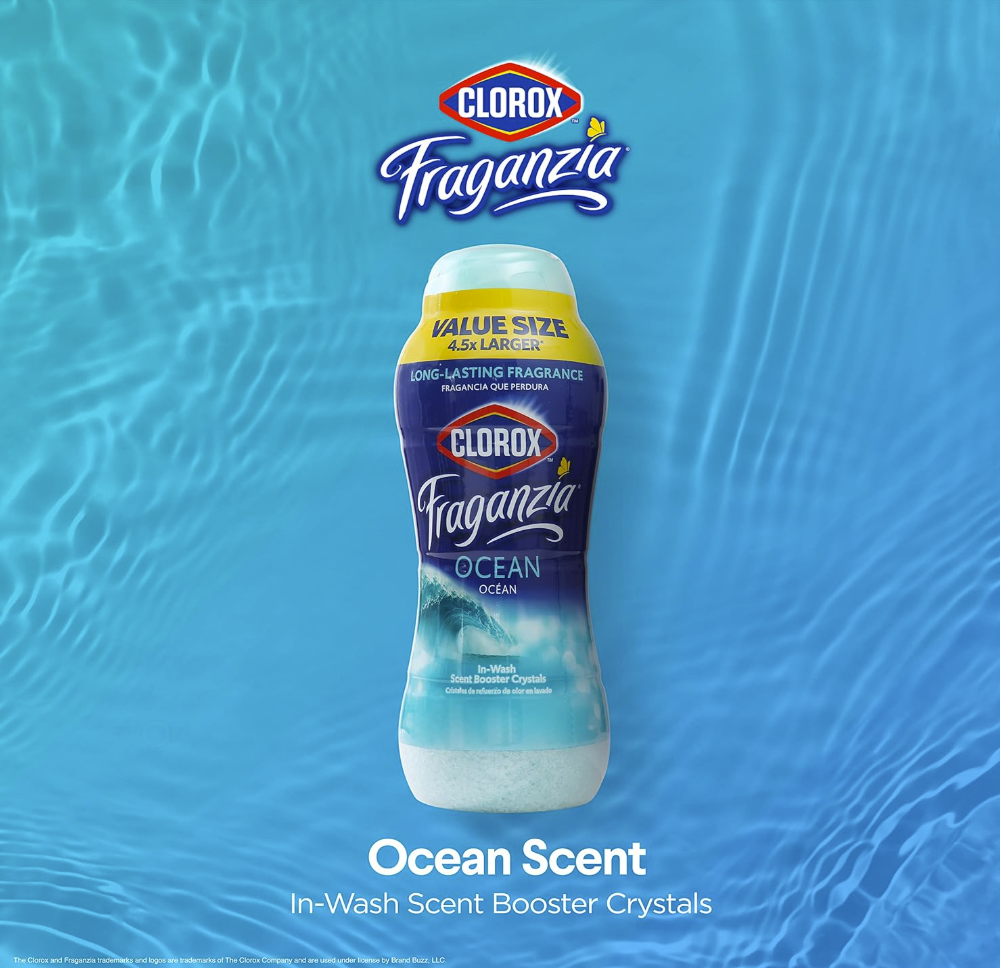 Clorox Fraganzia Scent Booster Crystals para Lavado – Ocean Scent 1.985kg