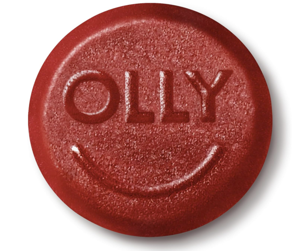 OLLY Goodbye Stress – Gummies Antiestrés con GABA, L‑Teanina y Melisa (42 gomitas)