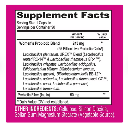 Member’s Mark Women’s Daily Probiotic – Probiótico Femenino 90 Cápsulas | Salud Digestiva y Bienestar