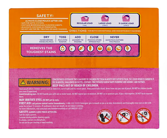 Member’s Mark Detergente en Cápsulas – Blooming Breeze |  Power Pacs Pods