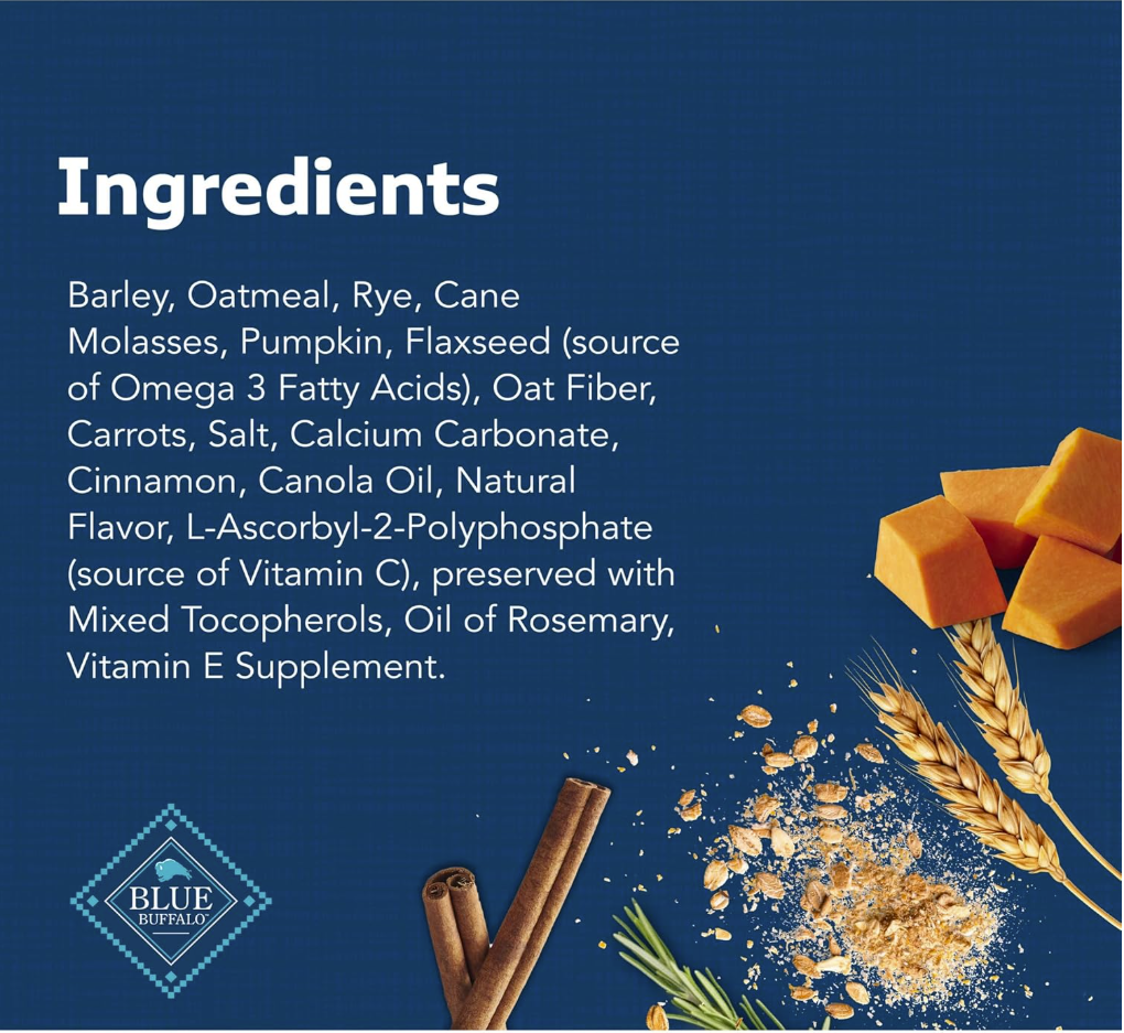 Blue Buffalo Health Bars – Galletas Crujientes con Calabaza y Canela, 454 g