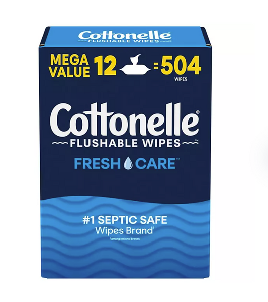 Toallitas Húmedas Desechables Cottonelle FreshCare – 42 piezas