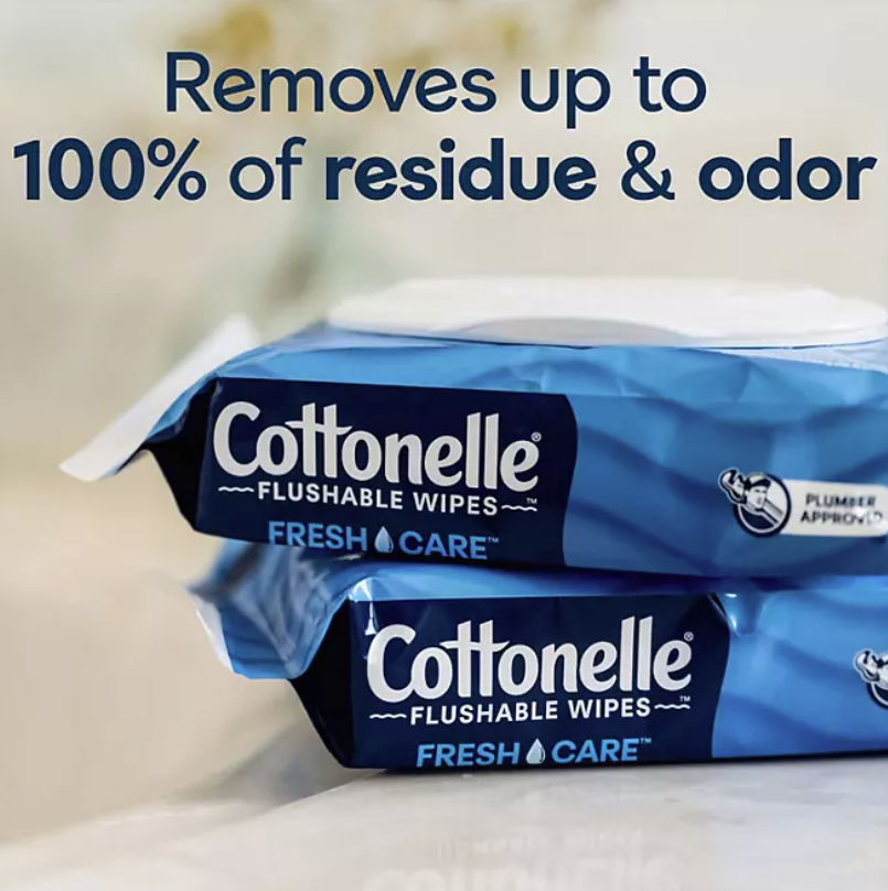 Toallitas Húmedas Desechables Cottonelle FreshCare – 42 piezas