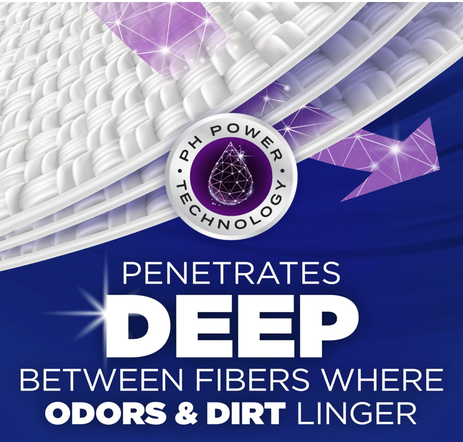 Arm & Hammer Deep Clean Power Paks Detergente en Cápsulas – 44 piezas