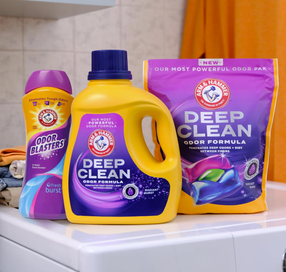 Arm & Hammer Deep Clean Power Paks Detergente en Cápsulas – 44 piezas