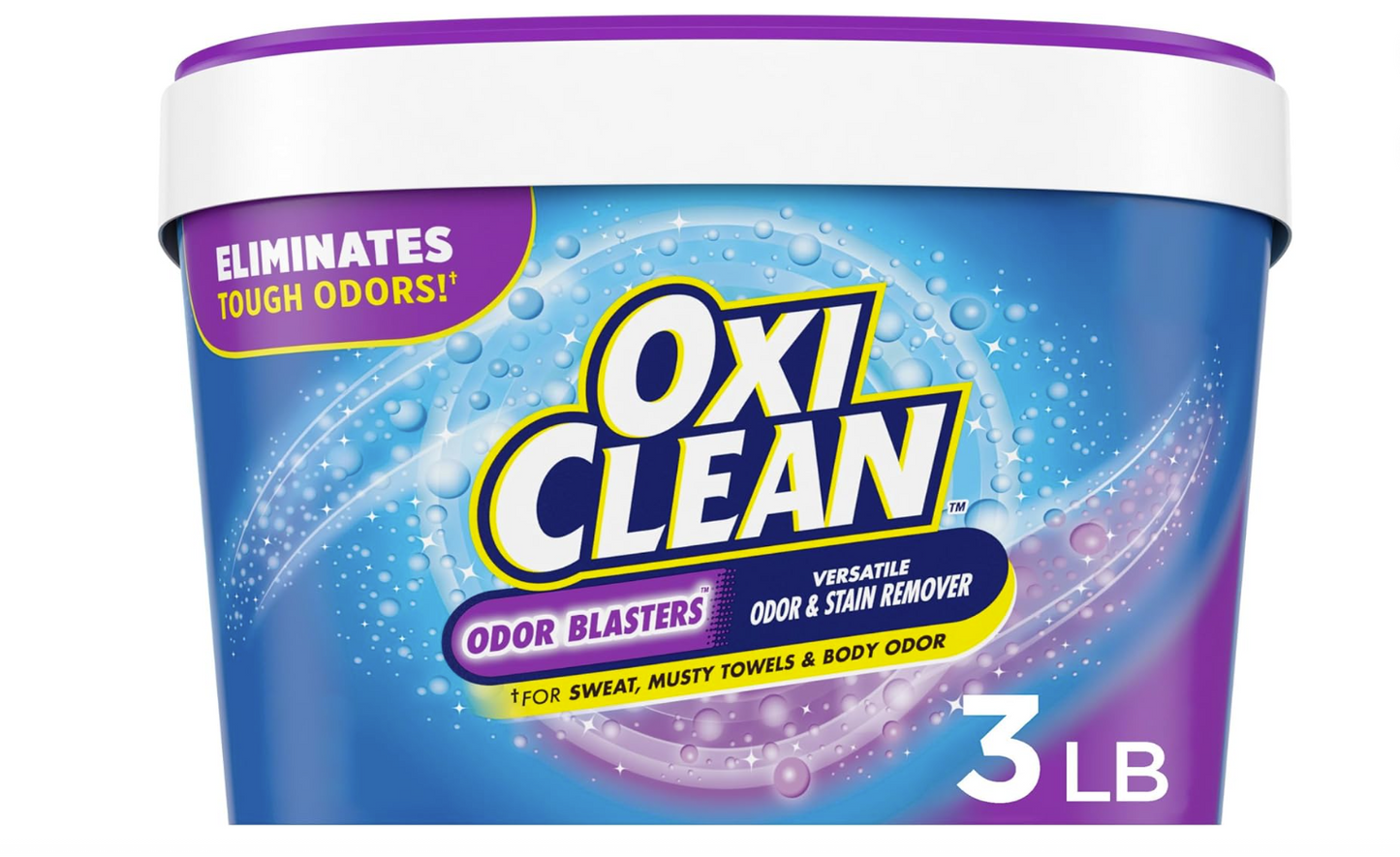 OxiClean Odor Blasters Quitamanchas y Eliminador de Olores en Polvo – Multiusos