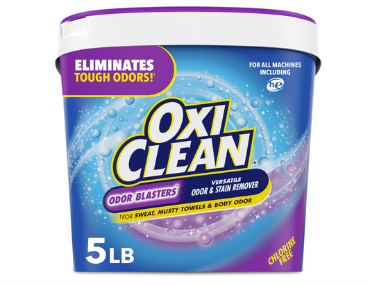 OxiClean Odor Blasters Quitamanchas y Eliminador de Olores en Polvo – Multiusos