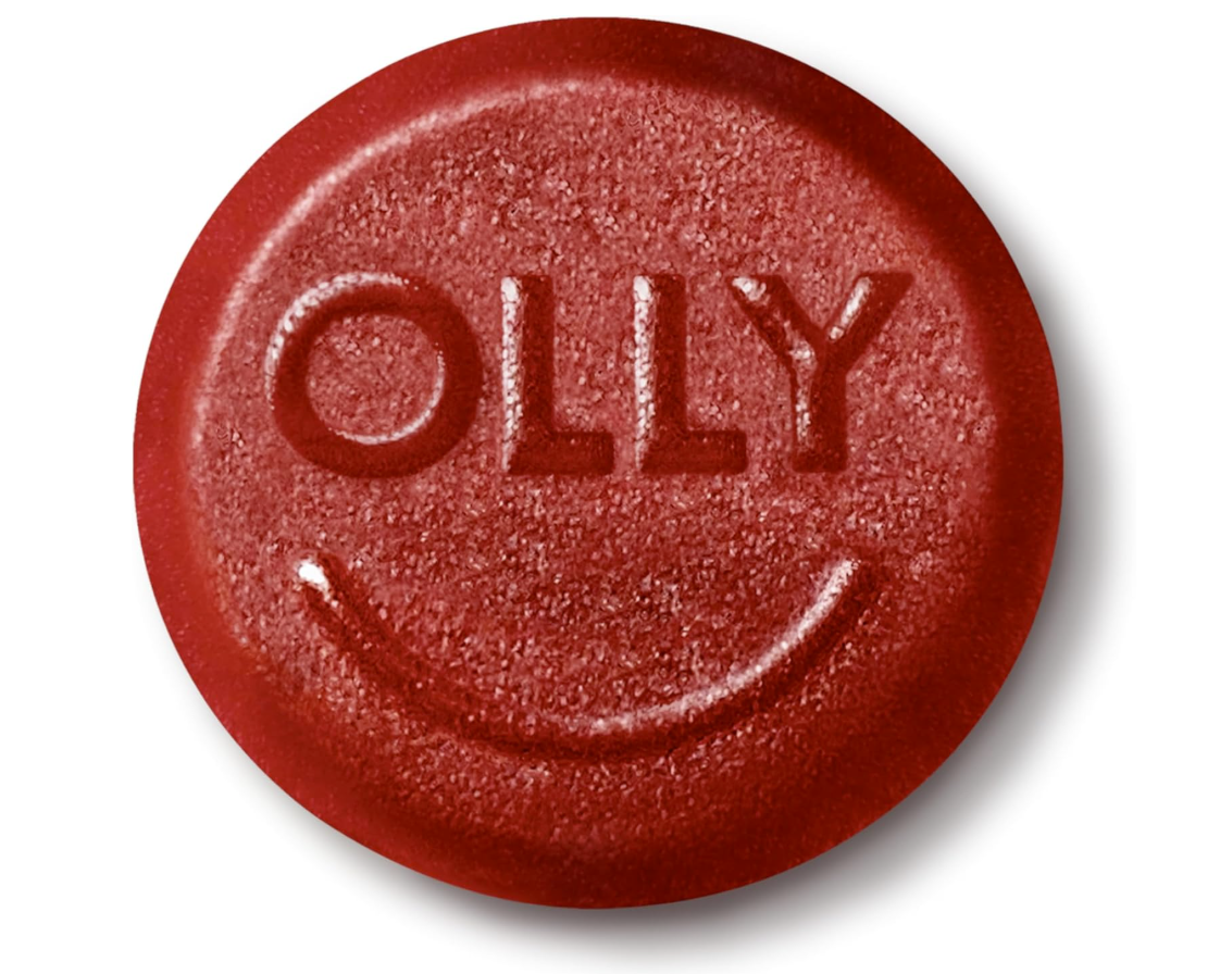 OLLY Men’s Multivitamin – Gummies para Hombre con Vitaminas A, C, D, E, B y Zinc (90 gomitas)