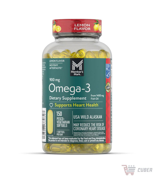 Member’s Mark Omega-3 900 mg – 150 cápsulas blandas