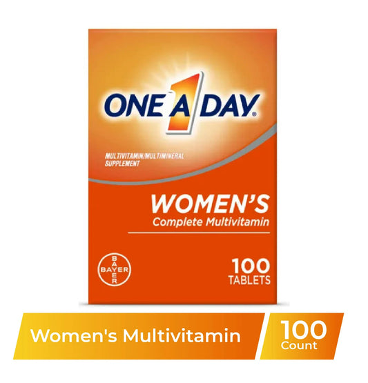 One A Day Multivitamínico para Mujeres – 100 Tabletas | Vitaminas A, C, D, E y Apoyo Inmunológico