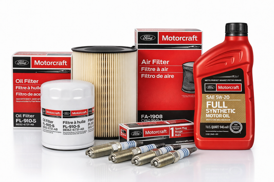 🔧 Kit de Afinación Motorcraft Ford Focus 2.0L 2012-2018 | Aceite + Filtros + Bujías OEM