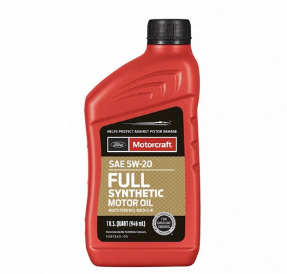 🛢️ ACEITE MOTORCRAFT 5W-20 FULL SYNTHETIC (1 QUART)