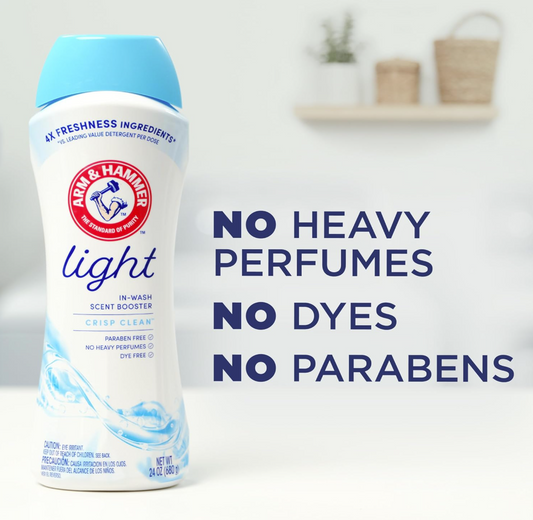 ARM & HAMMER Light CrispClean Aumentador de Esencia 680g