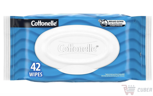 Toallitas Húmedas Desechables Cottonelle FreshCare – 42 piezas