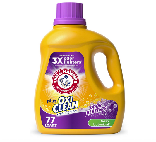 Arm & Hammer Plus OxiClean Odor Blasters Detergente Líquido – 2.97L