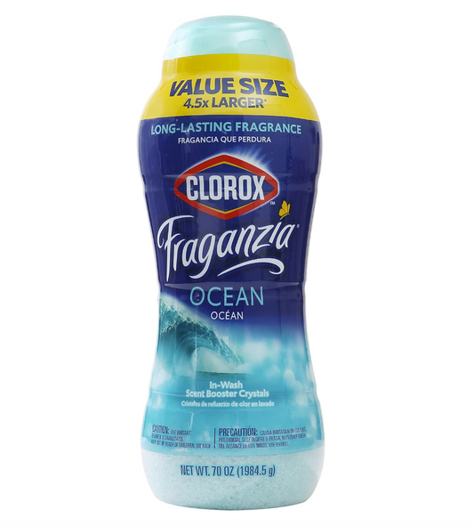 Clorox Fraganzia Scent Booster Crystals para Lavado – Ocean Scent 1.985kg