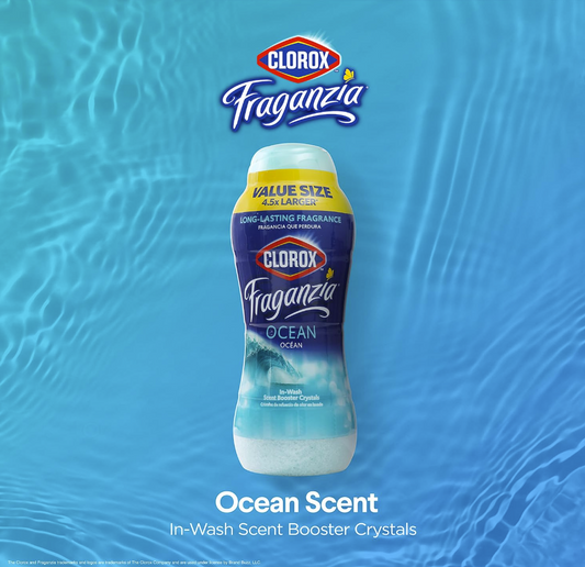 Clorox Fraganzia Scent Booster Crystals para Lavado – Ocean Scent 1.985kg