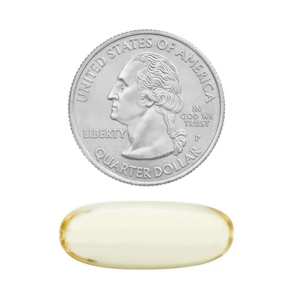 Spring Valley Omega-3 1000 mg Aceite de Pescado con Sabor Limón – 60 cápsulas blandas