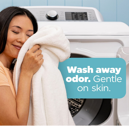 Tide Free & Gentle 94 Cargas – Detergente Líquido HE Sin Aroma para Piel Sensible - OdorRefresh