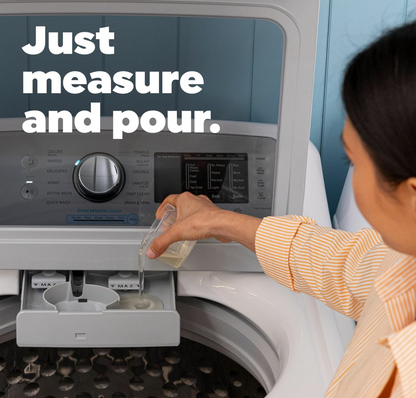 Tide Free & Gentle 94 Cargas – Detergente Líquido HE Sin Aroma para Piel Sensible - OdorRefresh