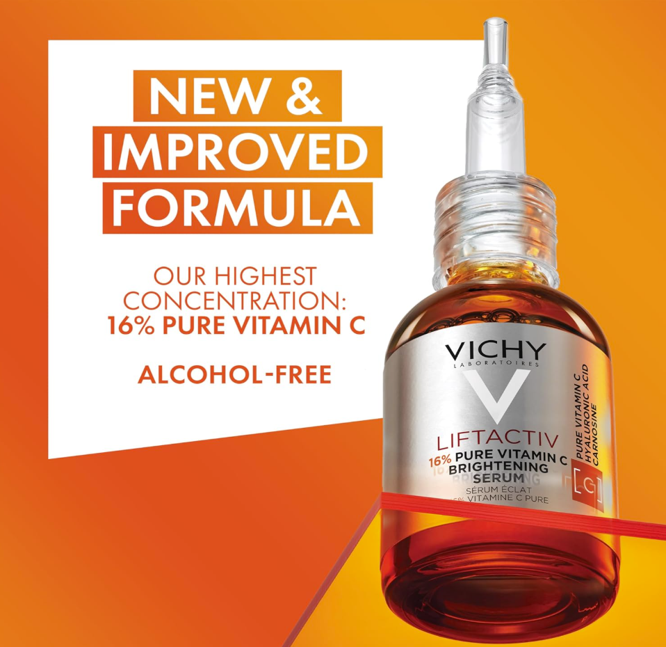 Vichy LiftActiv Vitamina C – Sérum Iluminador y Antiarrugas 20 ml