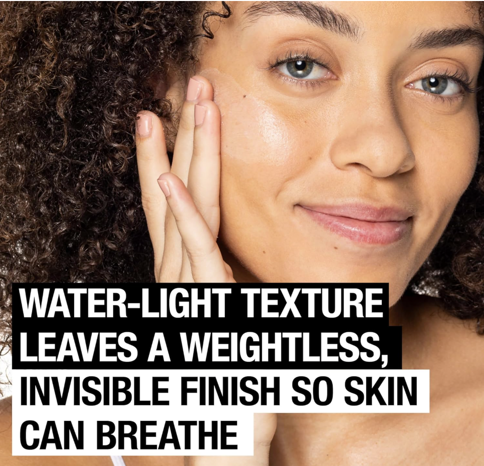 Neutrogena Clear Face Sunscreen SPF 50 – Protector Solar Facial para Piel Grasa y con Tendencia al Acné, 90ml