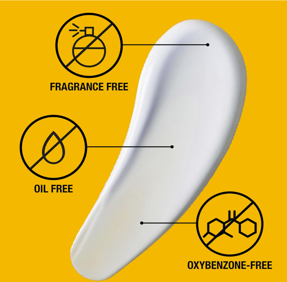 Neutrogena Clear Face Sunscreen SPF 50 – Protector Solar Facial para Piel Grasa y con Tendencia al Acné, 90ml