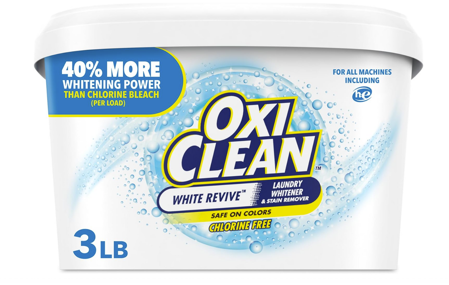 OxiClean White Revive Quitamanchas y Blanqueador en Polvo