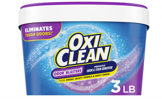 OxiClean Odor Blasters Quitamanchas y Eliminador de Olores en Polvo – Multiusos