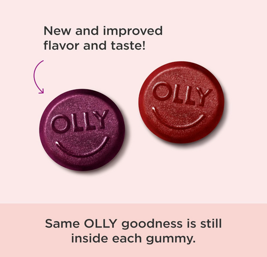 OLLY Men’s Multivitamin – Gummies para Hombre con Vitaminas A, C, D, E, B y Zinc (90 gomitas)